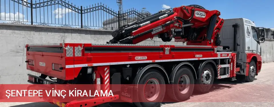 Şentepe İlçemi Vinç Kiralama